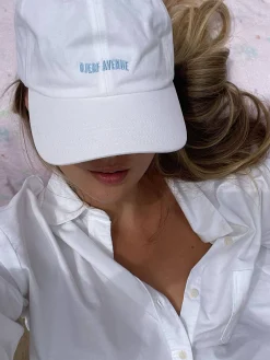 Djerf Avenue Cap White
