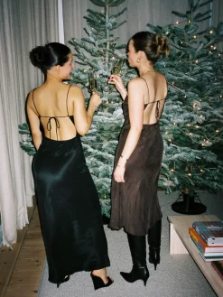 Dream Dress Midi Dark Mocha