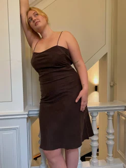 Dream Dress Midi Dark Mocha
