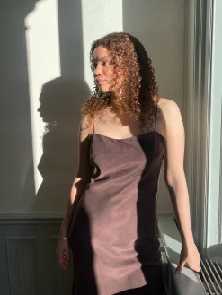 Dream Dress Midi Dark Mocha