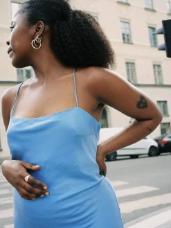 Dream Dress Midi Sky