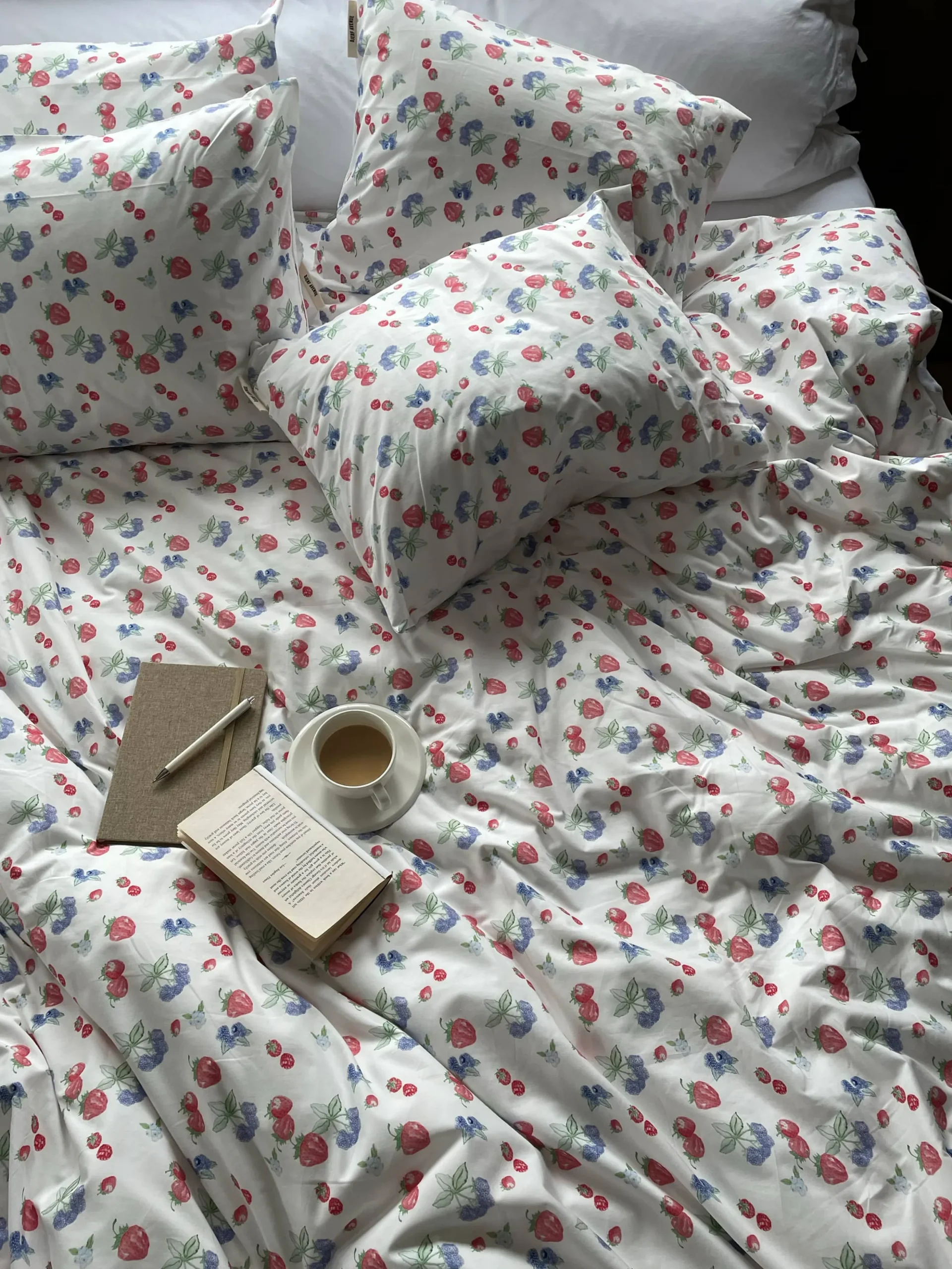 Duvet Cover Summer Berries - Single