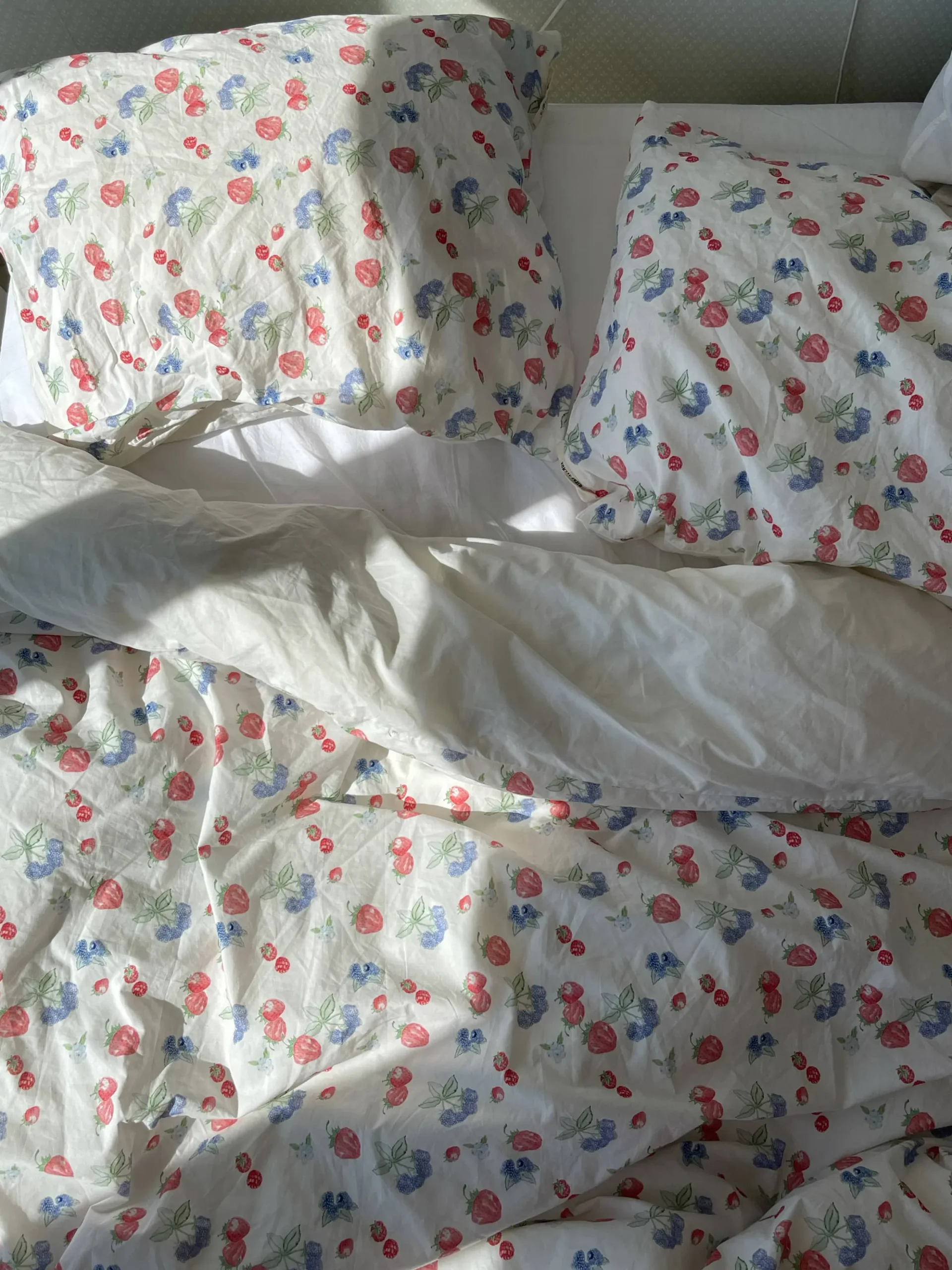 Duvet Cover Summer Berries - Single