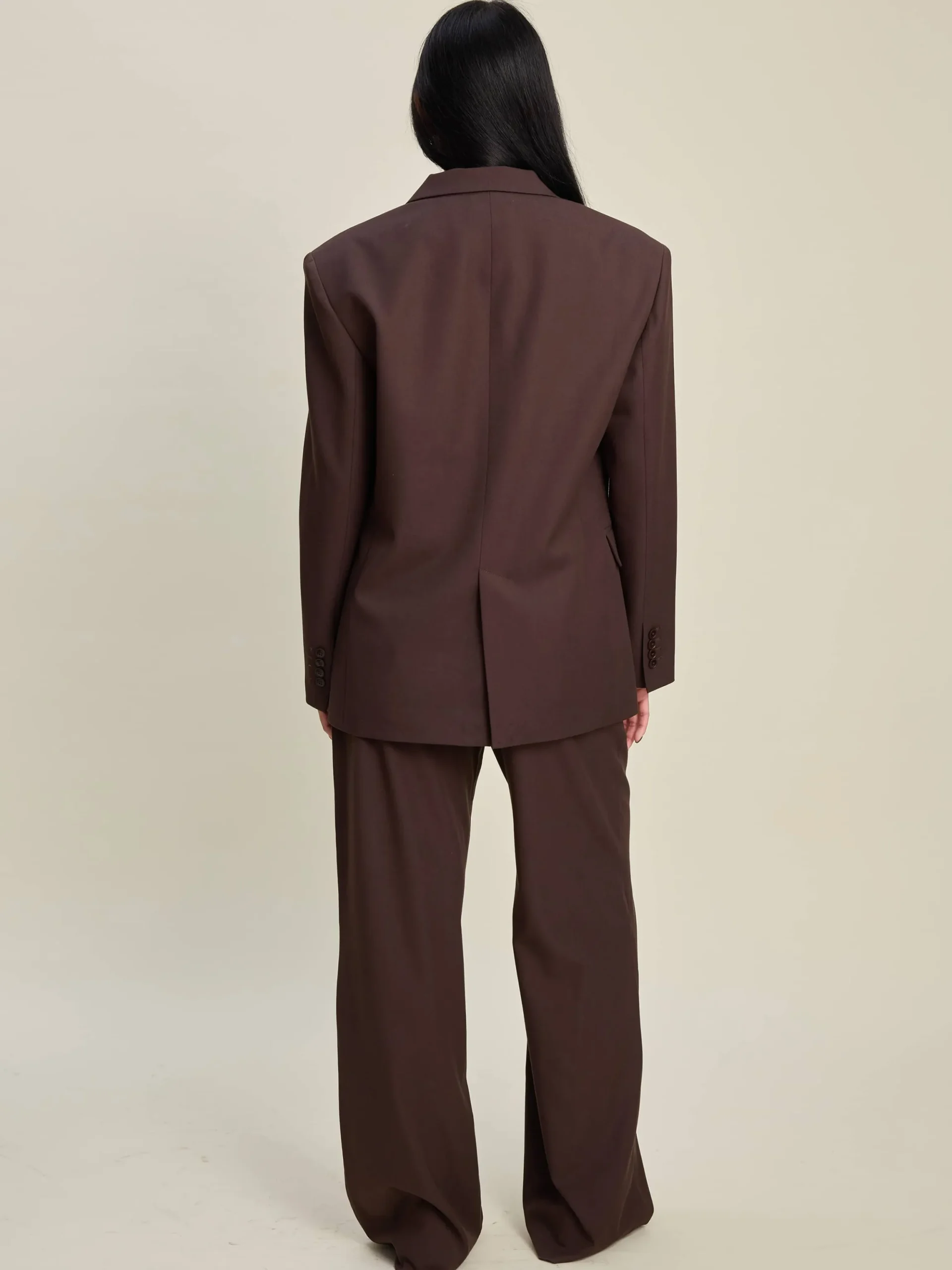 Essential Blazer Brown