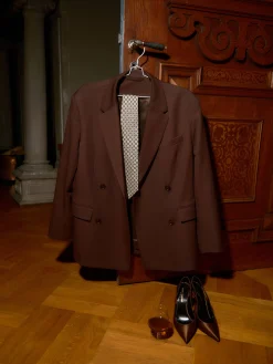 Essential Blazer Brown