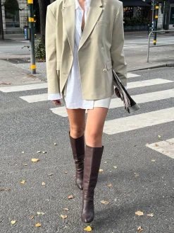 Essential Blazer Greige