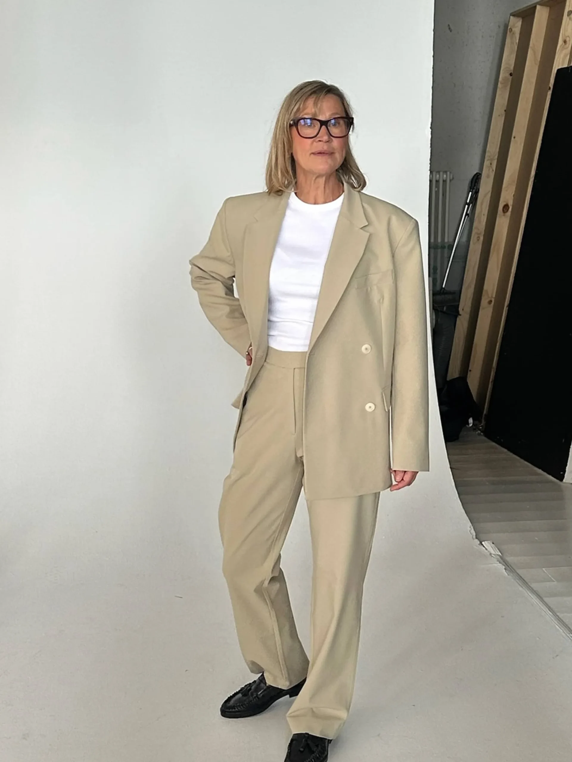 Essential Blazer Greige
