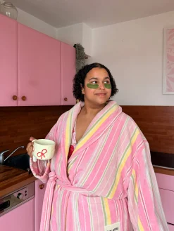 Essential Robe Gelato Stripe