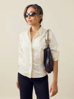 Fitted Shirt Pinstripe