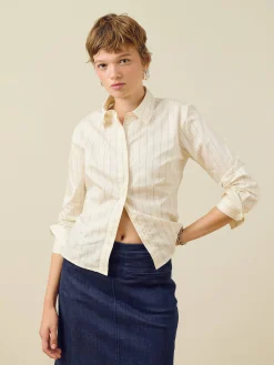 Fitted Shirt Pinstripe