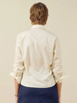 Fitted Shirt Pinstripe