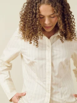 Fitted Shirt Pinstripe