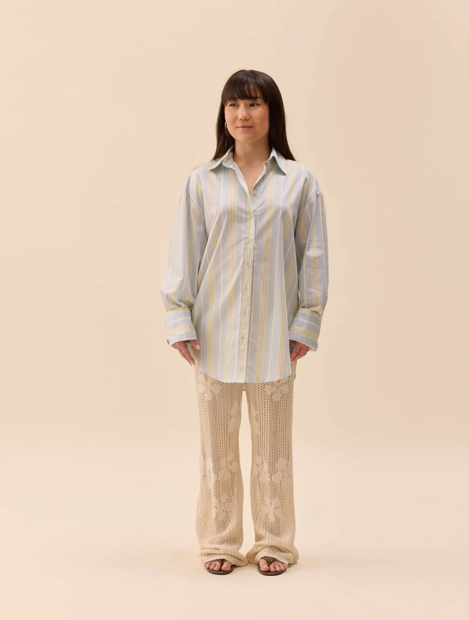 Flower Pants Ivory