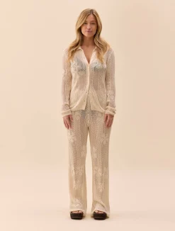 Flower Shirt Ivory