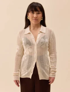 Flower Shirt Ivory