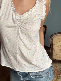 Go Slow Frill Camisole Summer Field