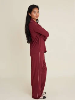 Go Slow Pants Burgundy