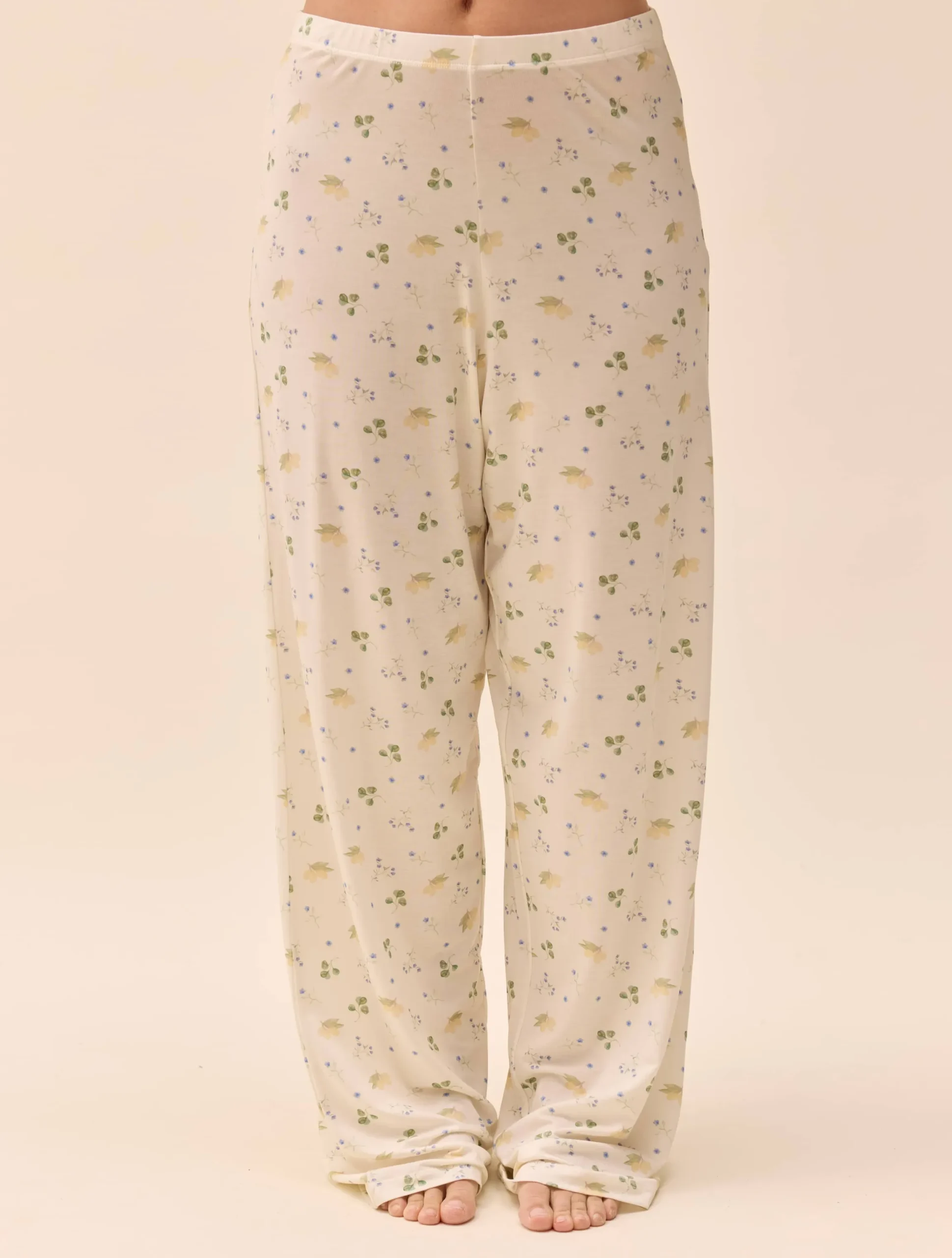 Go Slow Pants Marula Bloom