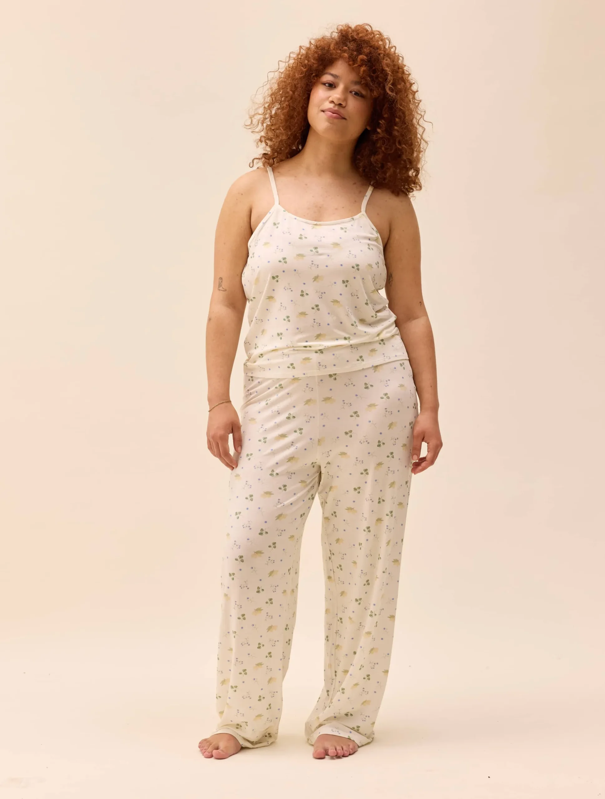 Go Slow Pants Marula Bloom