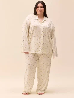 Go Slow Pants Marula Bloom