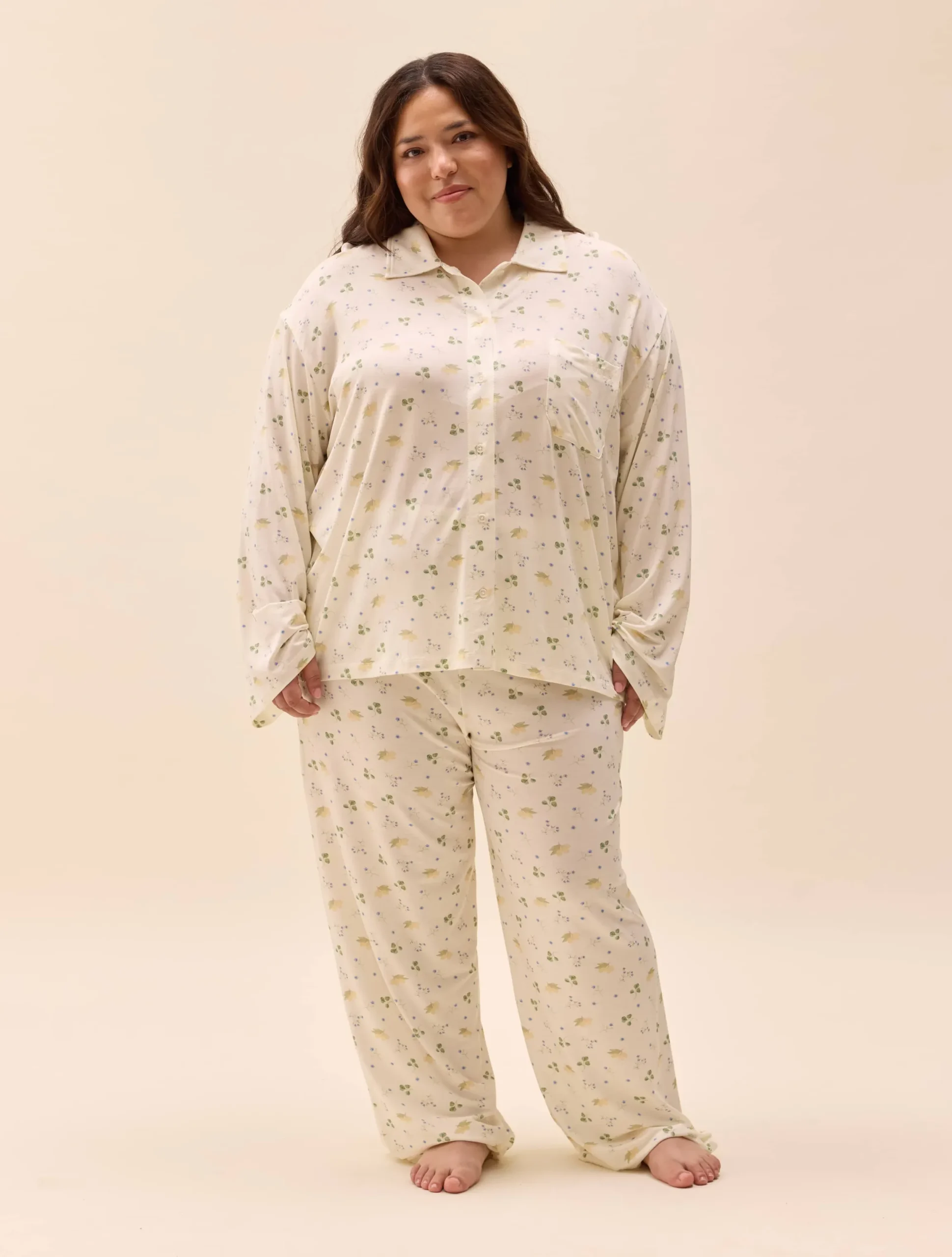 Go Slow Pants Marula Bloom