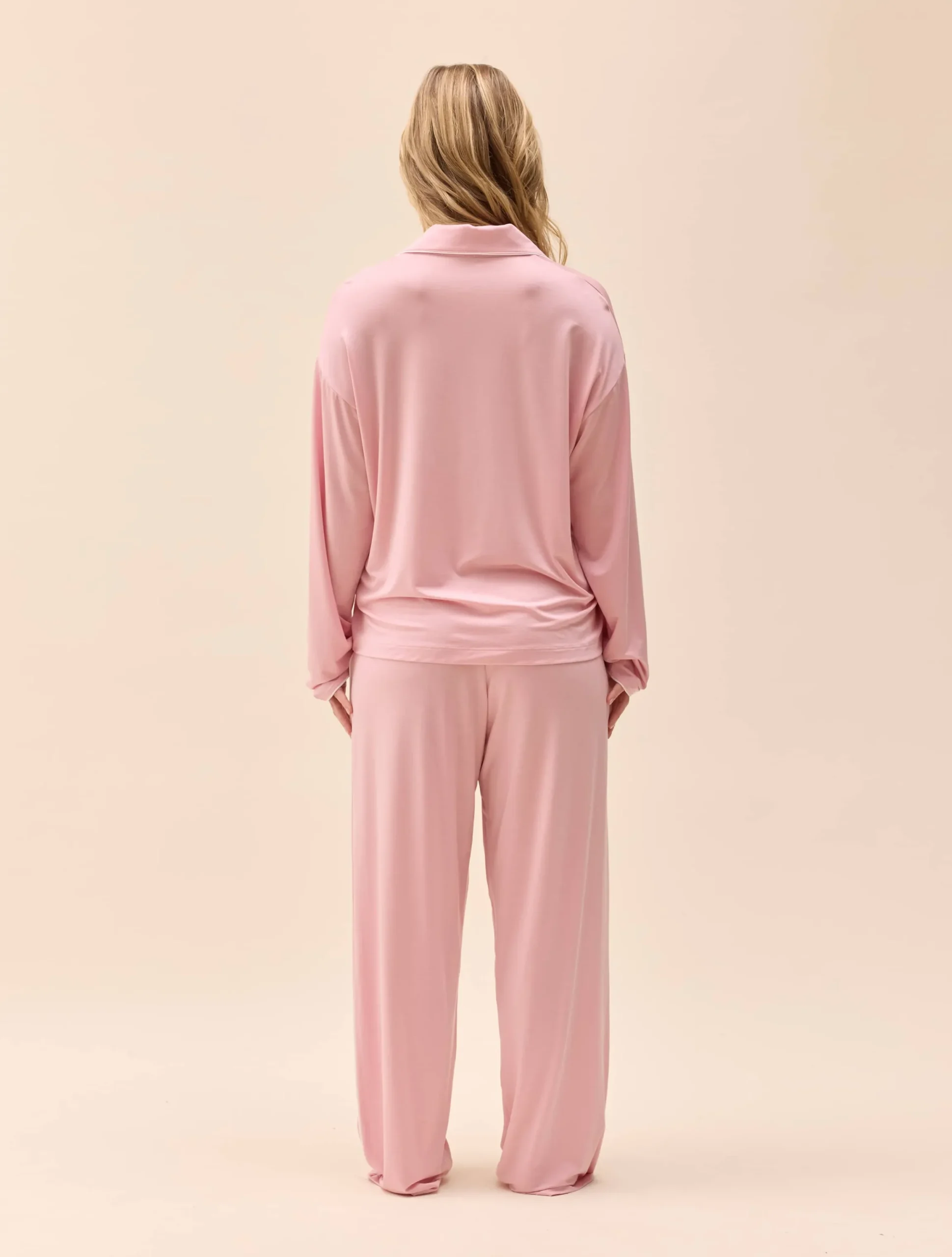 Go Slow Pants Pink/White