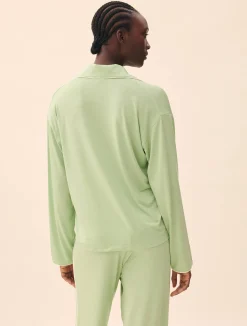 Go Slow PJ Shirt Pistachio