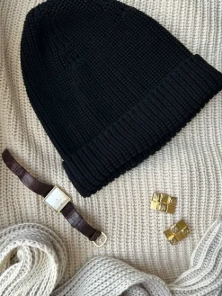 Knitted Beanie Black