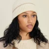Knitted Beanie Creamy Oat