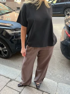 Linen Pants Brown
