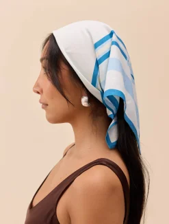 Little Scarf DA Coastal Blue
