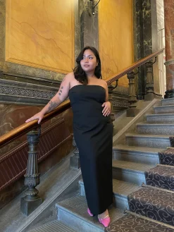 Midi Tube Dress Black