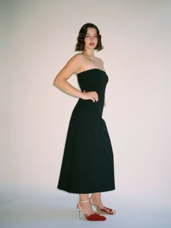 Midi Tube Dress Black