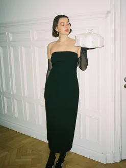Midi Tube Dress Black