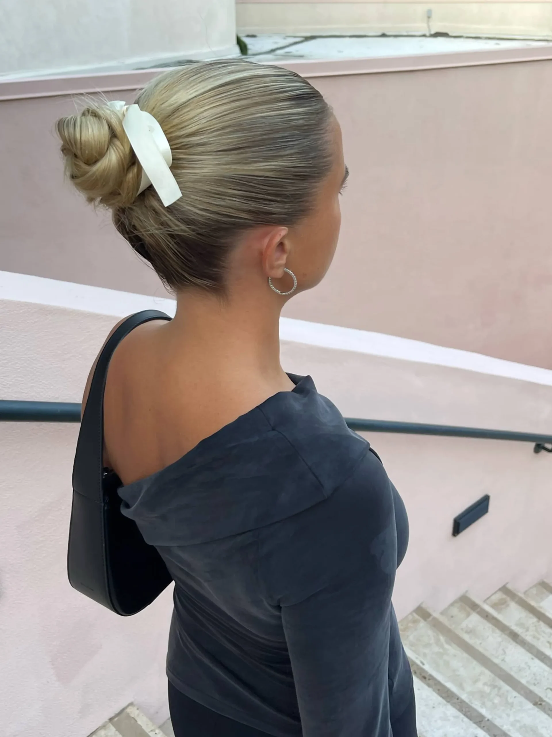 Midnight One Shoulder Top Ash