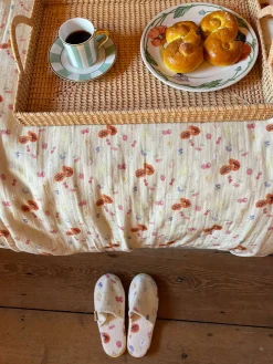 Muslin Duvet Cover - Single Fruit