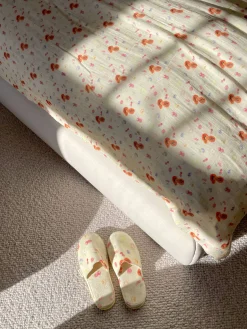 Muslin Duvet Cover - Single Fruit