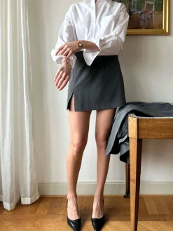 Must Have Mini Skirt Grey