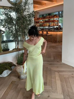 Peridot Skirt Green