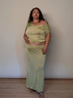 Peridot Skirt Green