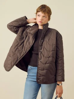 Quilted Jacket Espresso