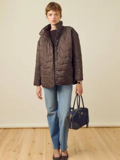 Quilted Jacket Espresso