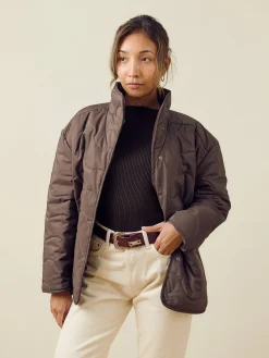 Quilted Jacket Espresso