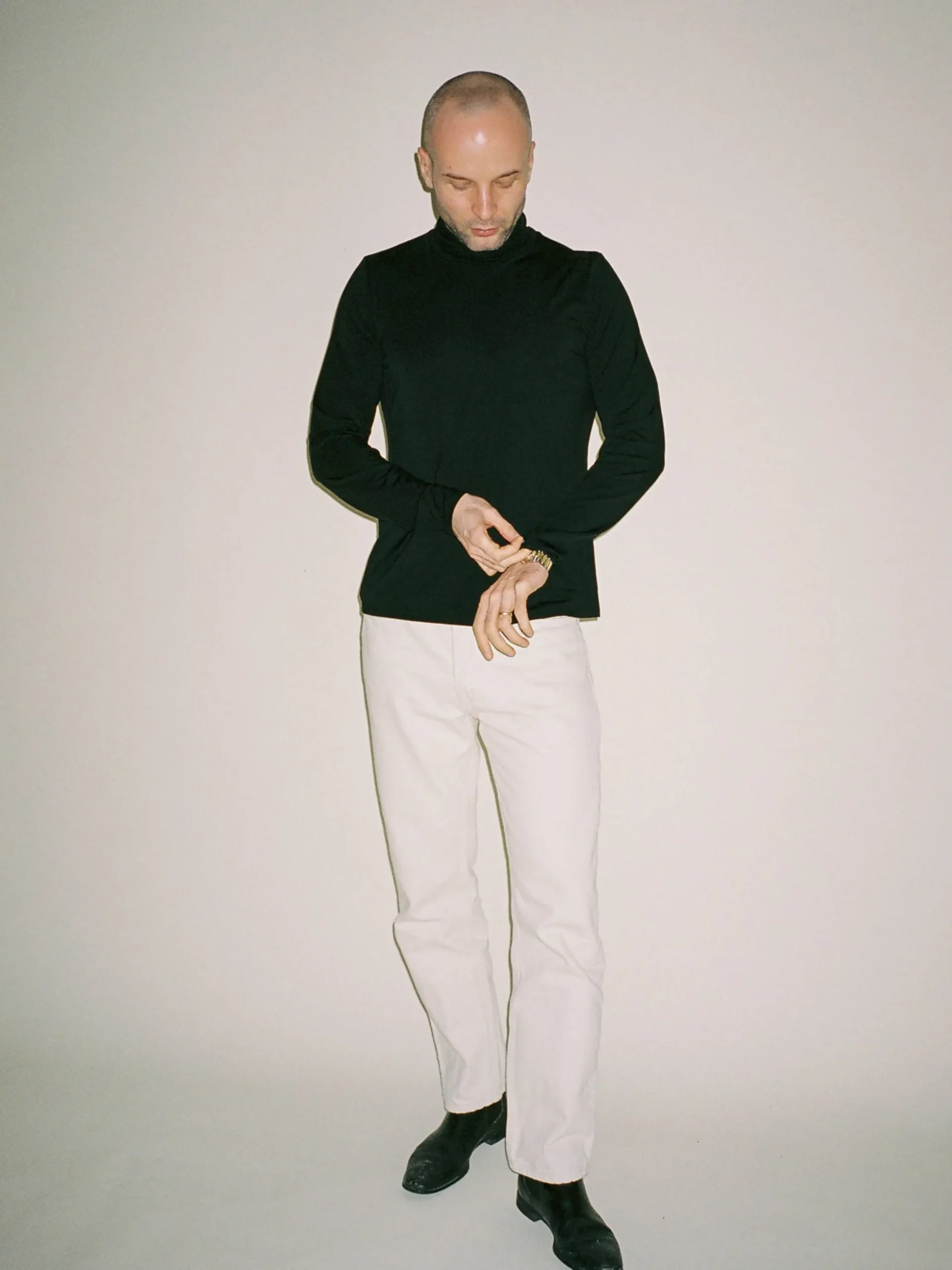 Relaxed Jeans Cream