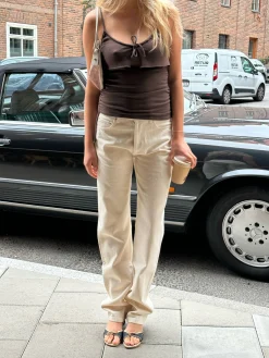 Relaxed Jeans Cream - Tall