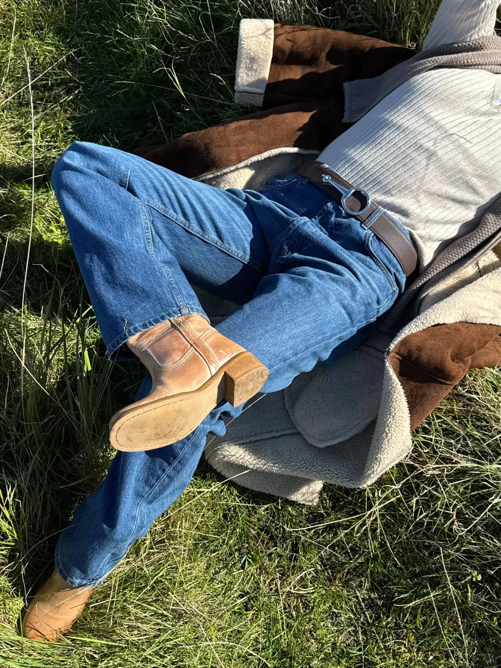 Relaxed Jeans Dark Blue