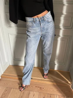 Relaxed Jeans Washed Blue