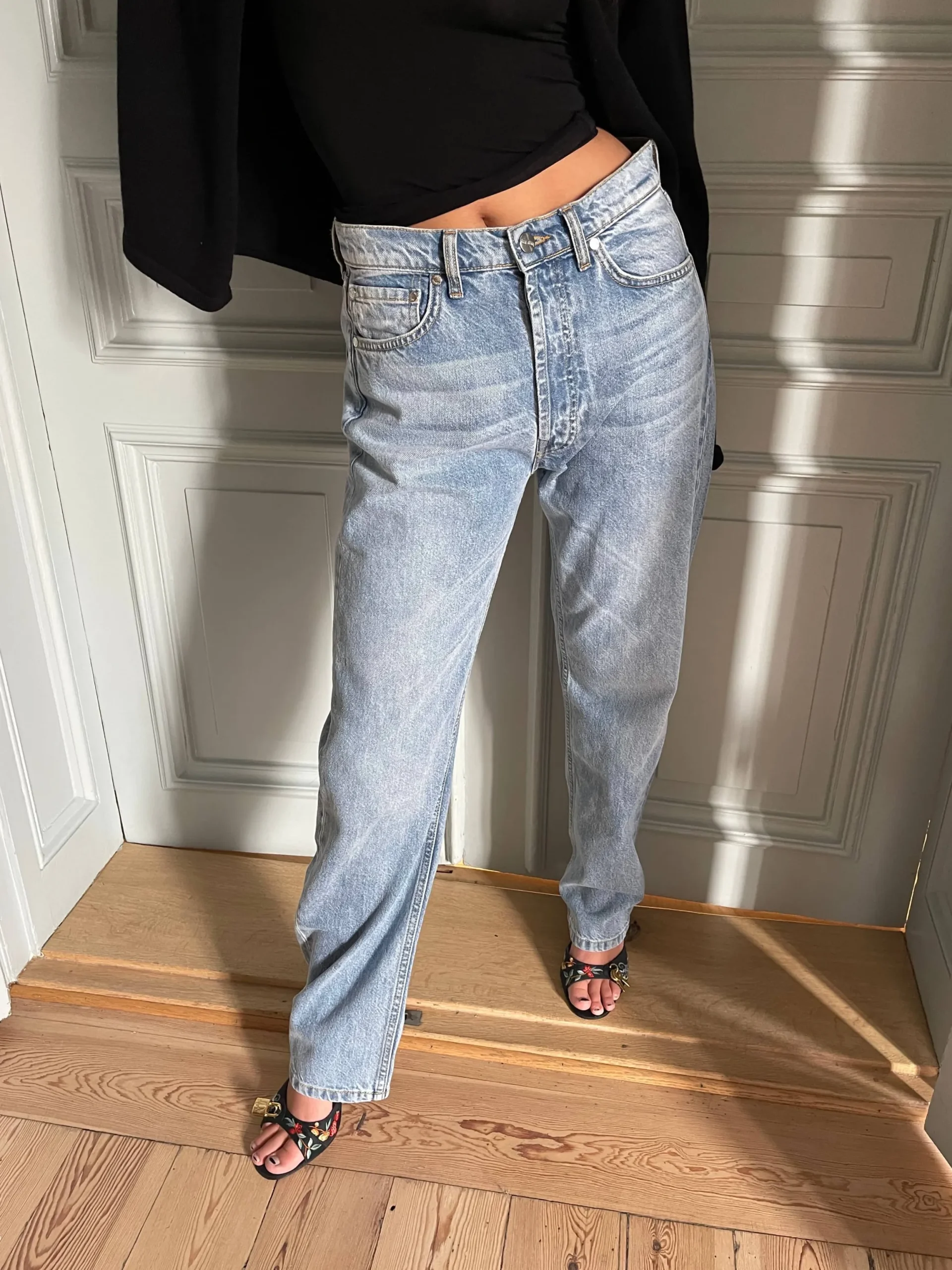 Relaxed Jeans Washed Blue