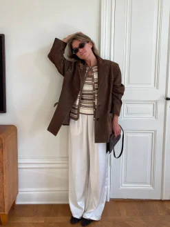 Satin Pants Ivory