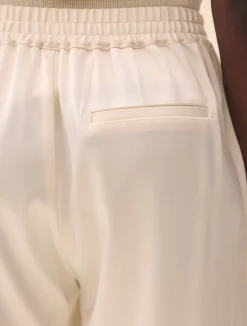 Satin Pants Ivory